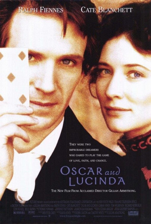 the movie poster: Oscar And Lucinda (1997)