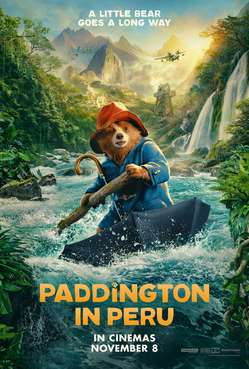 1000 piece jigsaw puzzle for the movie poster: Paddington in Peru (2024)