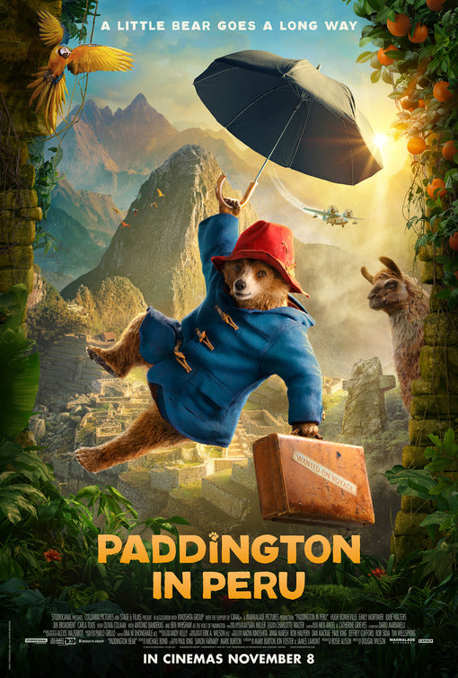 1000 piece jigsaw puzzle for the movie poster: Paddington in Peru (2024) ver3