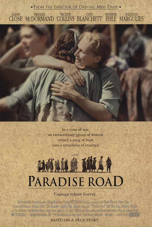 the movie poster: Paradise Road (1997)