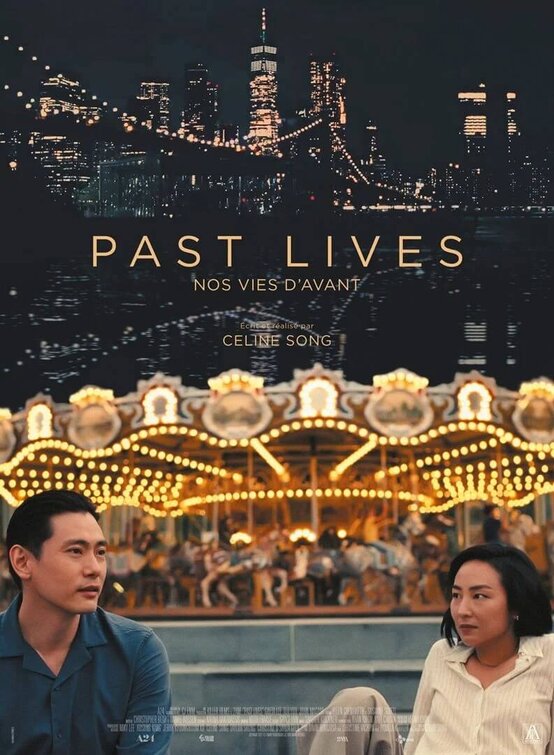 1000 piece jigsaw puzzle for the movie poster: Past Lives (2023) ver4