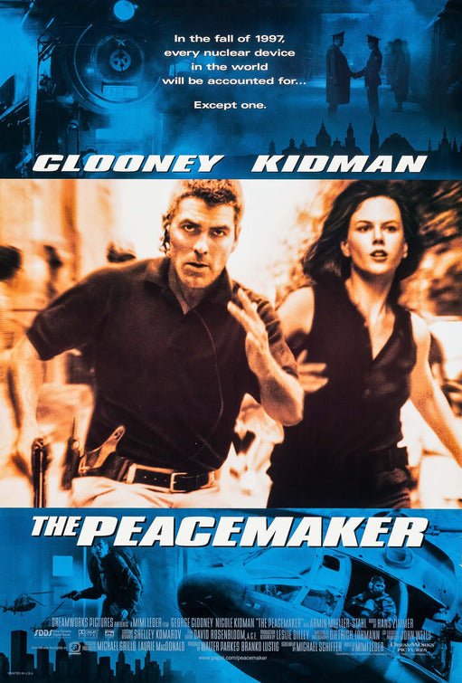 the movie poster: The Peacemaker (1997)