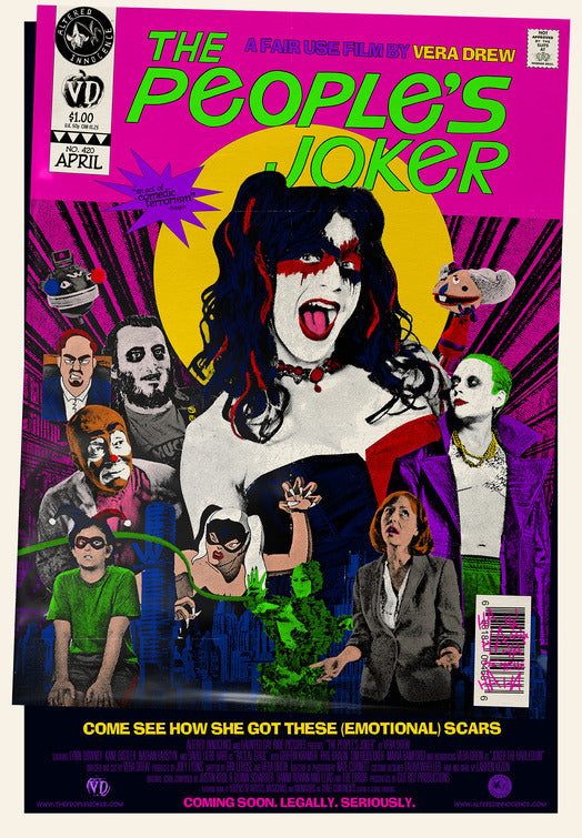 1000 piece jigsaw puzzle for the movie poster: The People's Joker (2024)