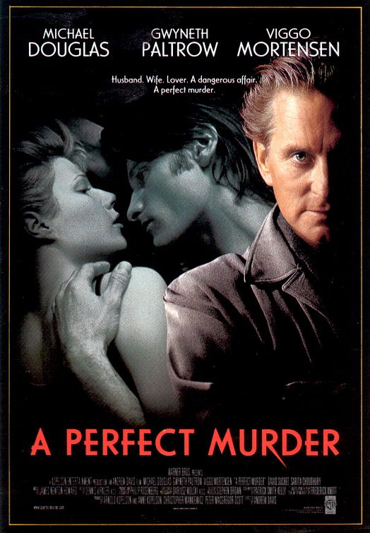 the movie poster: A Perfect Murder (1998) ver2