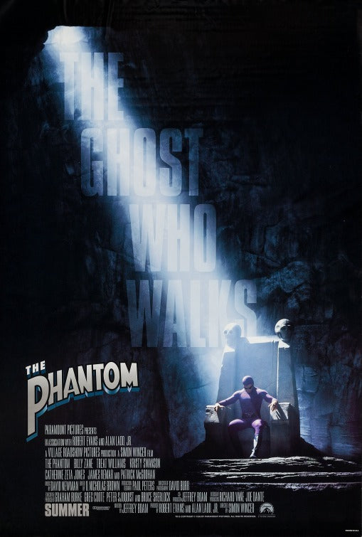 the movie poster: The Phantom (1996) ver1