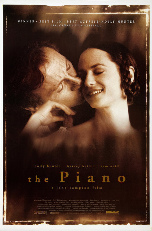 the movie poster: The Piano (1993) ver2