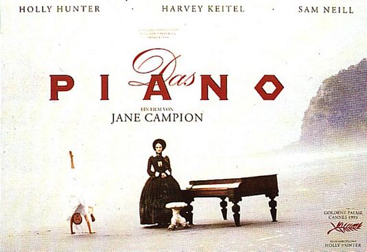 the movie poster: The Piano (1993) ver3