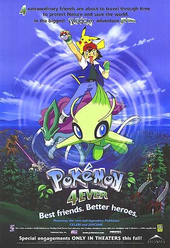 the movie poster: Pokemon 4Ever (2002)