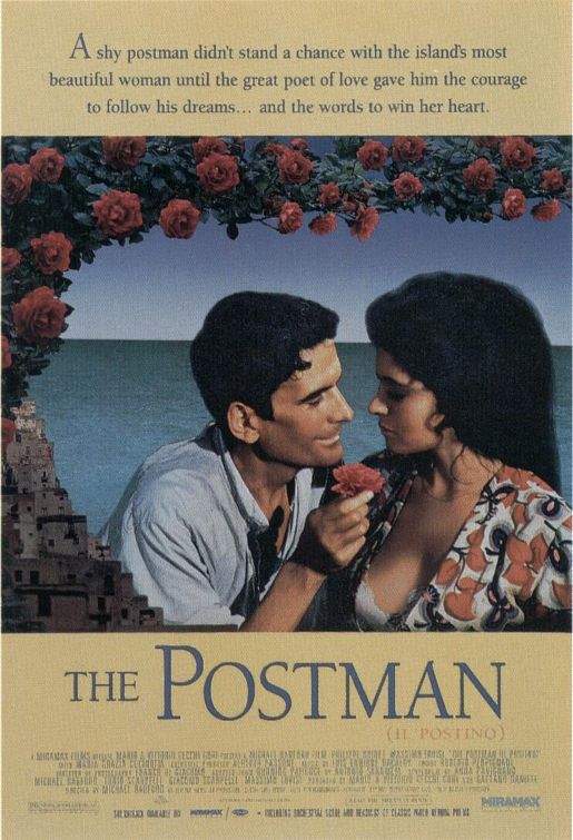 the movie poster: The Postman (il Postino) (1995) ver3