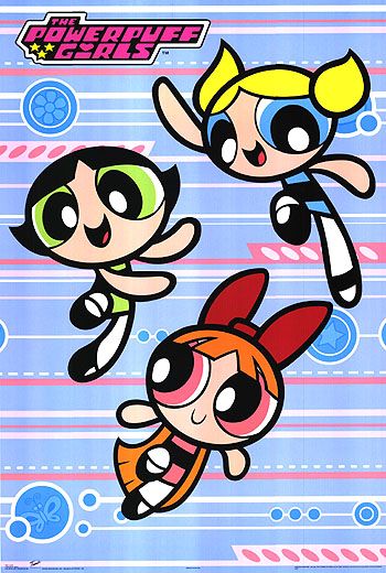 1000 piece jigsaw puzzle for tv poster: The Powerpuff Girls, ver1