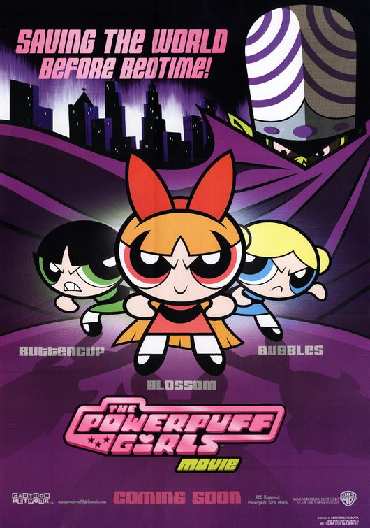 the movie poster: The Powerpuff Girls (2002) ver2