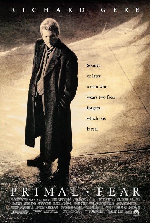 the movie poster: Primal Fear (1996)