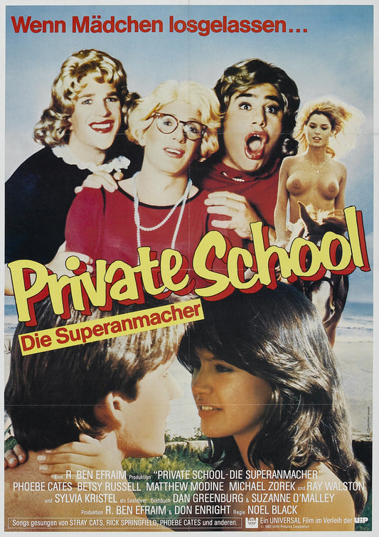 1000 piece jigsaw puzzle for the movie poster: Private School (1983) ver2