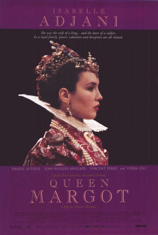 the movie poster: Queen Margot (1994) ver1