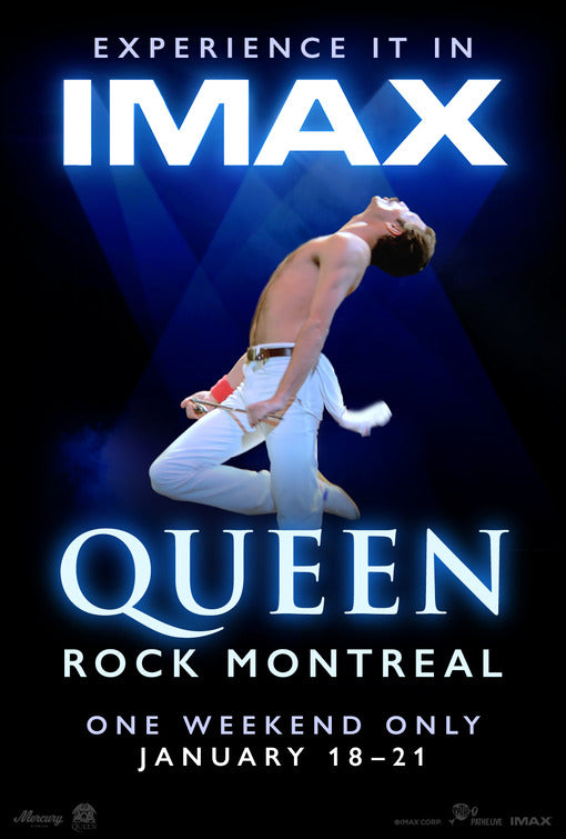 1000 piece jigsaw puzzle for the movie poster: Queen Rock Montreal (2024)