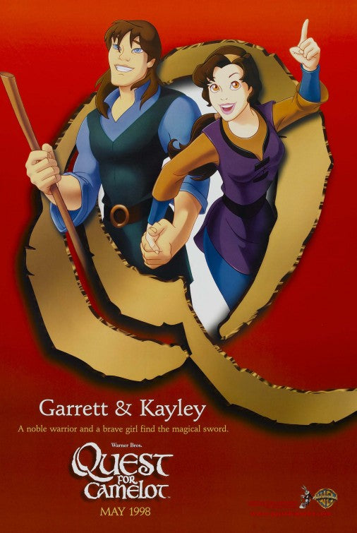 the movie poster: Quest for Camelot (1998) ver1