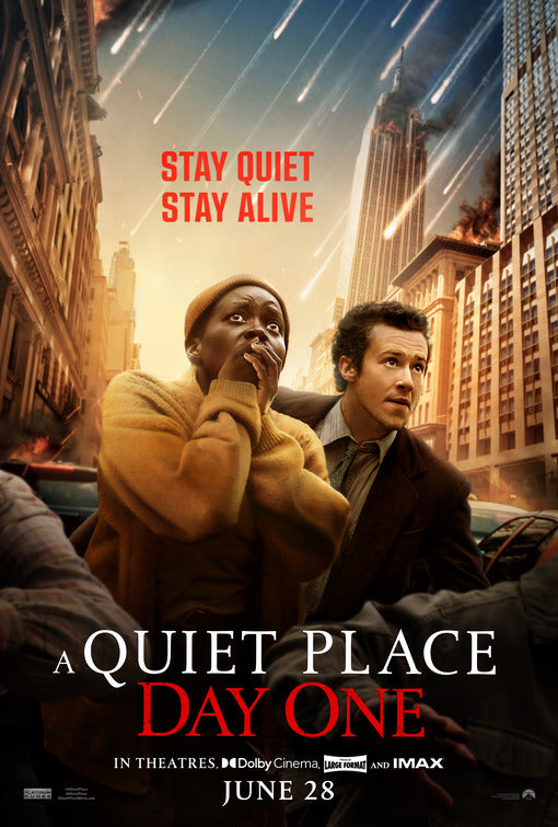 1000 piece jigsaw puzzle for the movie poster: A Quiet Place: Day One (2024) ver2