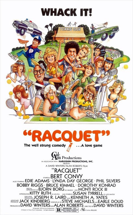 1000 piece jigsaw puzzle for the movie poster: Racquet (1979)