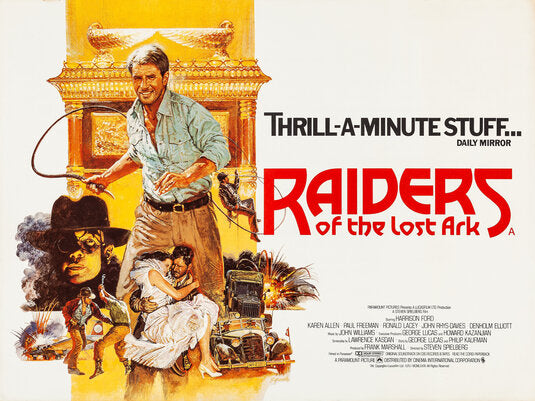 the movie poster: Raiders of the Lost Ark (1981) ver3