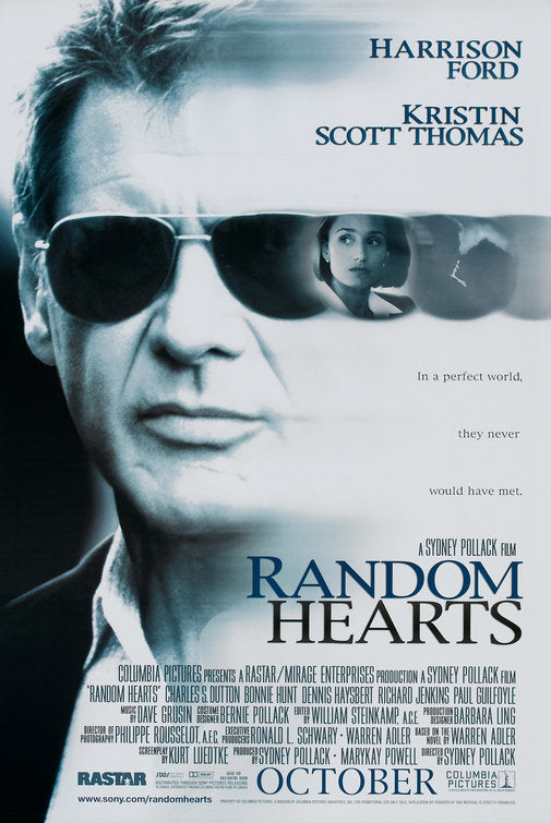 the movie poster: Random Hearts (1999)