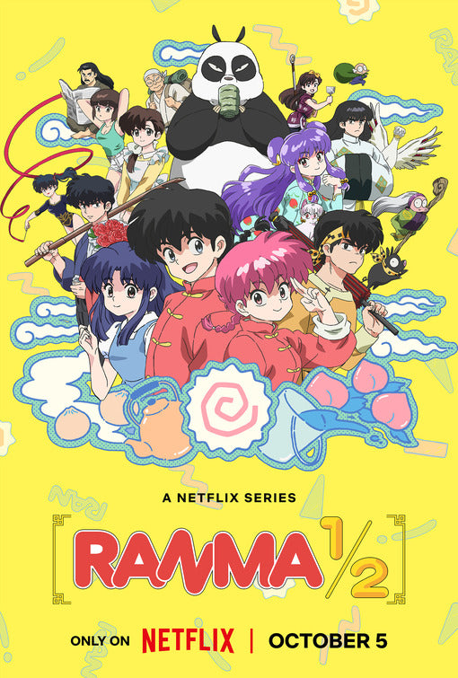 1000 piece jigsaw puzzle for tv poster: Ranma 1/2