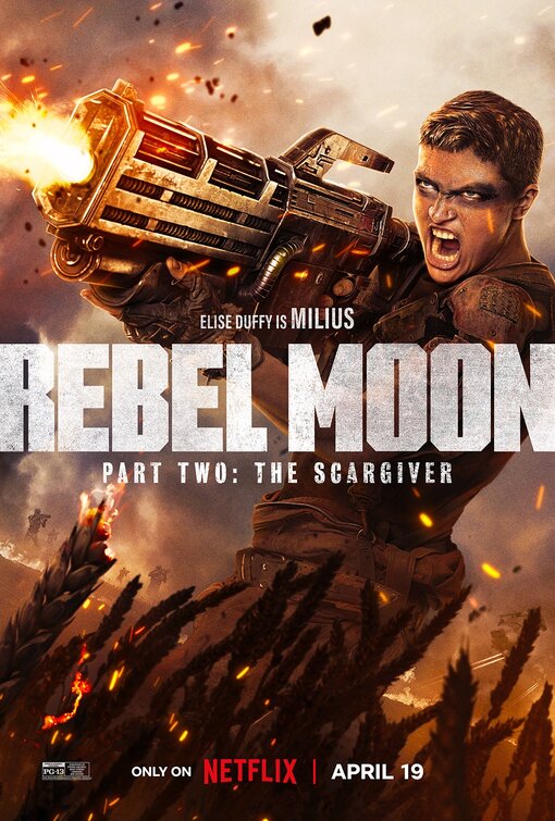 1000 piece jigsaw puzzle for the movie poster: Rebel Moon - Part Two: The Scargiver (2024) ver9