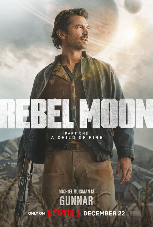 1000 piece jigsaw puzzle for the movie poster: Rebel Moon: Part One - A Child of Fire (2023) ver10