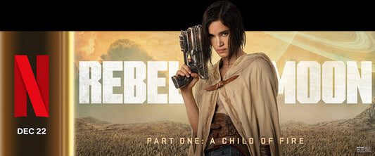 1000 piece jigsaw puzzle for the movie poster: Rebel Moon: Part One - A Child of Fire (2023) ver17