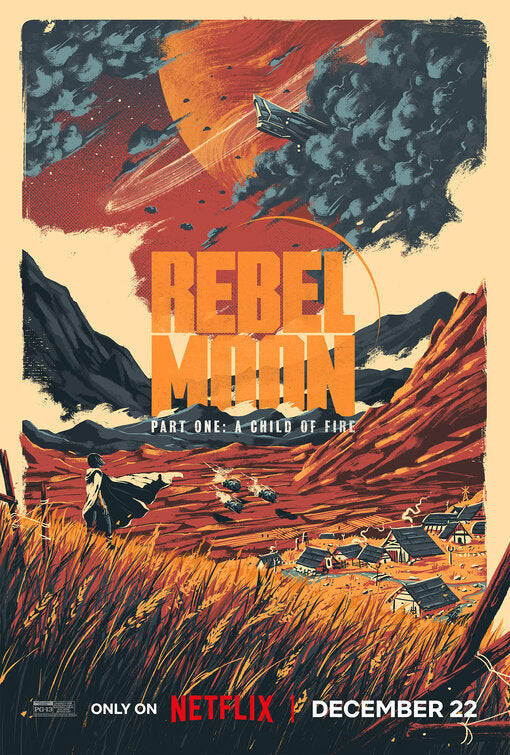 1000 piece jigsaw puzzle for the movie poster: Rebel Moon: Part One - A Child of Fire (2023) ver21