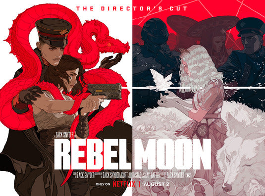 1000 piece jigsaw puzzle for the movie poster: Rebel Moon: Part One - A Child of Fire (2023) ver26