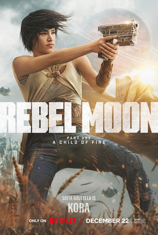 1000 piece jigsaw puzzle for the movie poster: Rebel Moon: Part One - A Child of Fire (2023) ver4