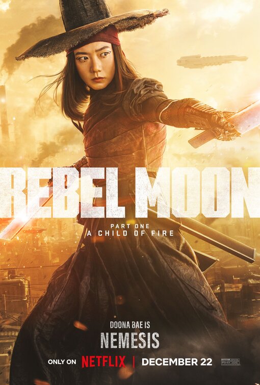 1000 piece jigsaw puzzle for the movie poster: Rebel Moon: Part One - A Child of Fire (2023) ver8