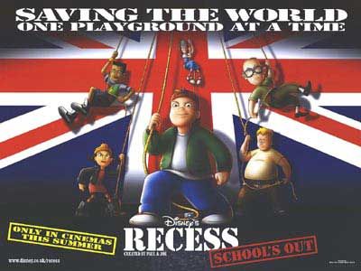 the movie poster: Recess: School's Out (2001) ver2