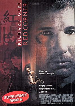 the movie poster: Red Corner (1997) ver2