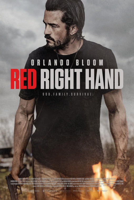 1000 piece jigsaw puzzle for the movie poster: Red Right Hand (2024)