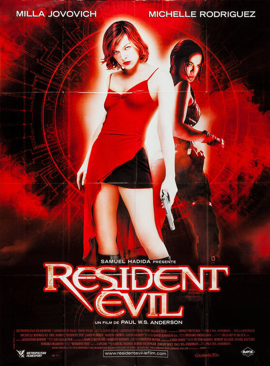 the movie poster: Resident Evil (2002) ver3