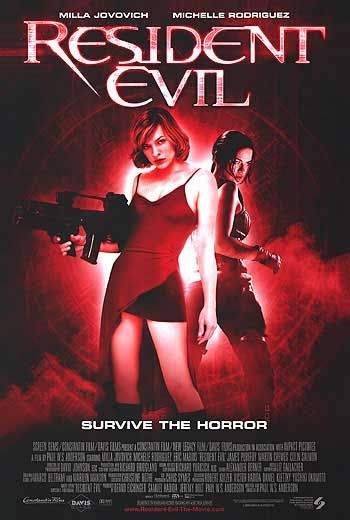 the movie poster: Resident Evil (2002) ver4