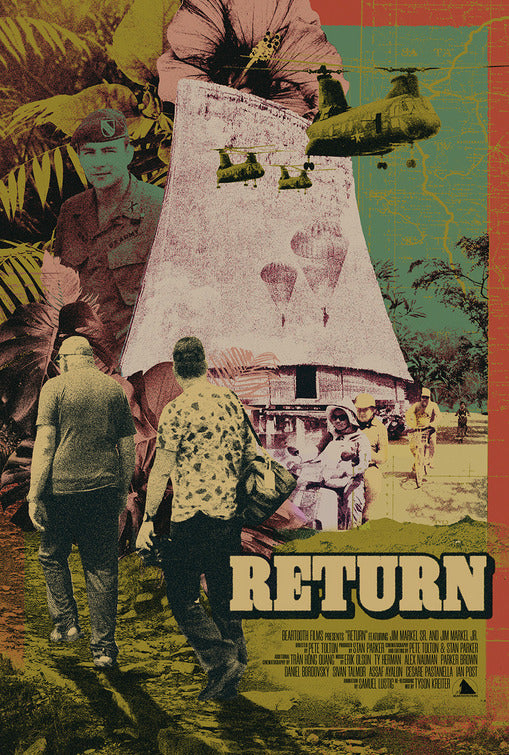 1000 piece jigsaw puzzle for the movie poster: Return (2024)