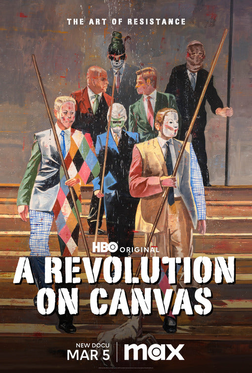 1000 piece jigsaw puzzle for the movie poster: A Revolution on Canvas (2023)