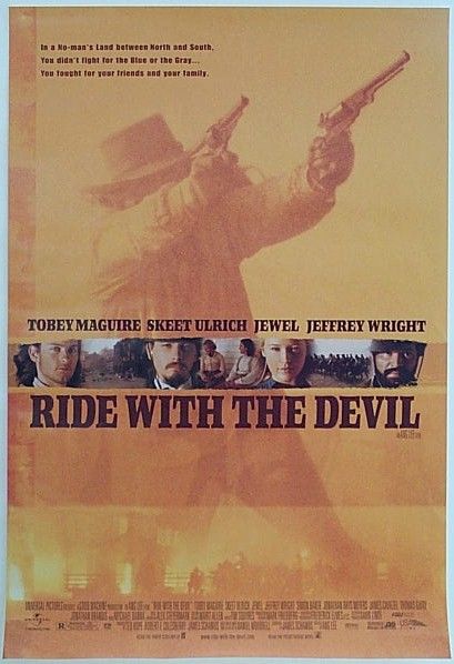 the movie poster: Ride With the Devil (1999) ver1