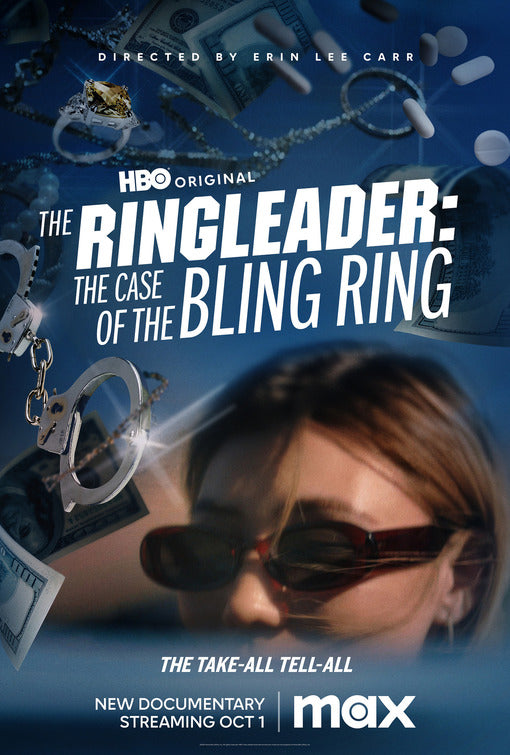 1000 piece jigsaw puzzle for the movie poster: The Ringleader: The Case of the Bling Ring (2023)