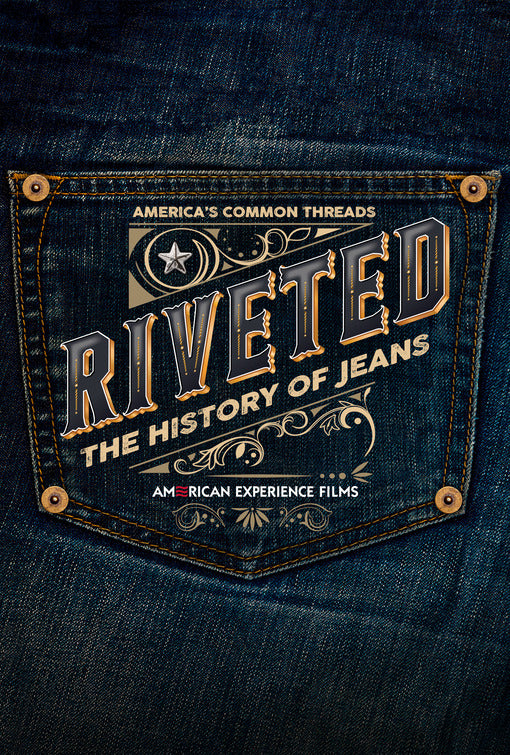 1000 piece jigsaw puzzle for the movie poster: Riveted: The History of Jeans (2022)