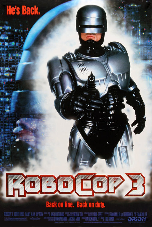 the movie poster: Robocop 3 (1993) ver2