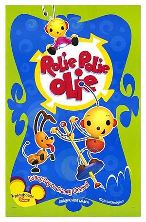 1000 piece jigsaw puzzle for tv poster: Rolie Polie Olie