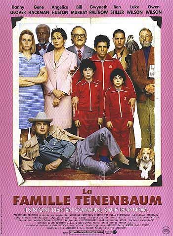 the movie poster: The Royal Tenenbaums (2001) ver2