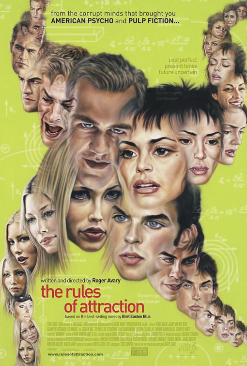 the movie poster: The Rules of Attraction (2002) ver2