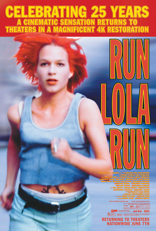 1000 piece jigsaw puzzle for the movie poster: Run Lola Run (1999) ver5