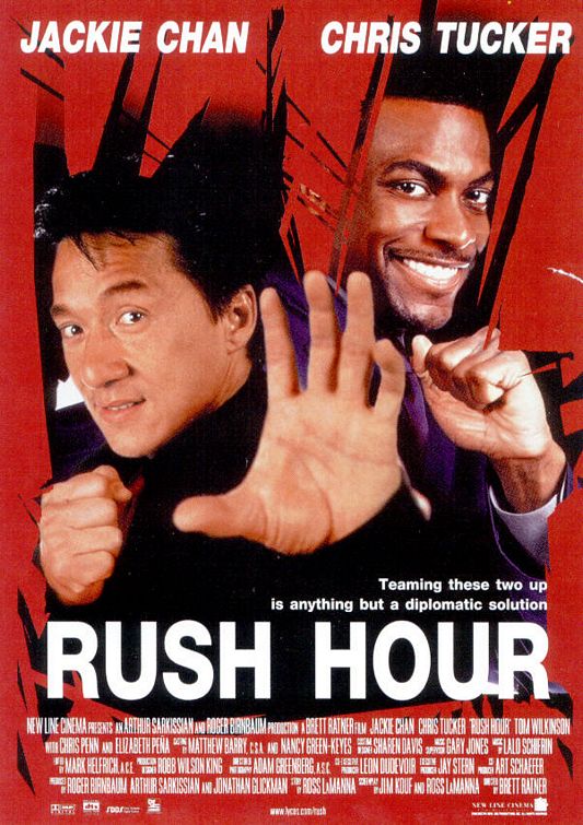 the movie poster: Rush Hour (1998) ver3