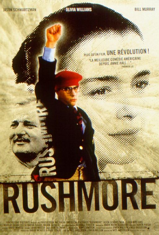 the movie poster: Rushmore (1998) ver2