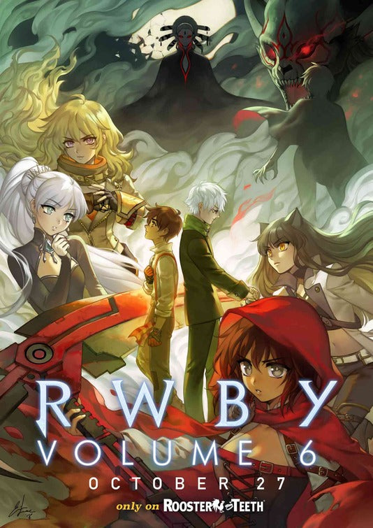 1000 piece jigsaw puzzle for tv poster: RWBY